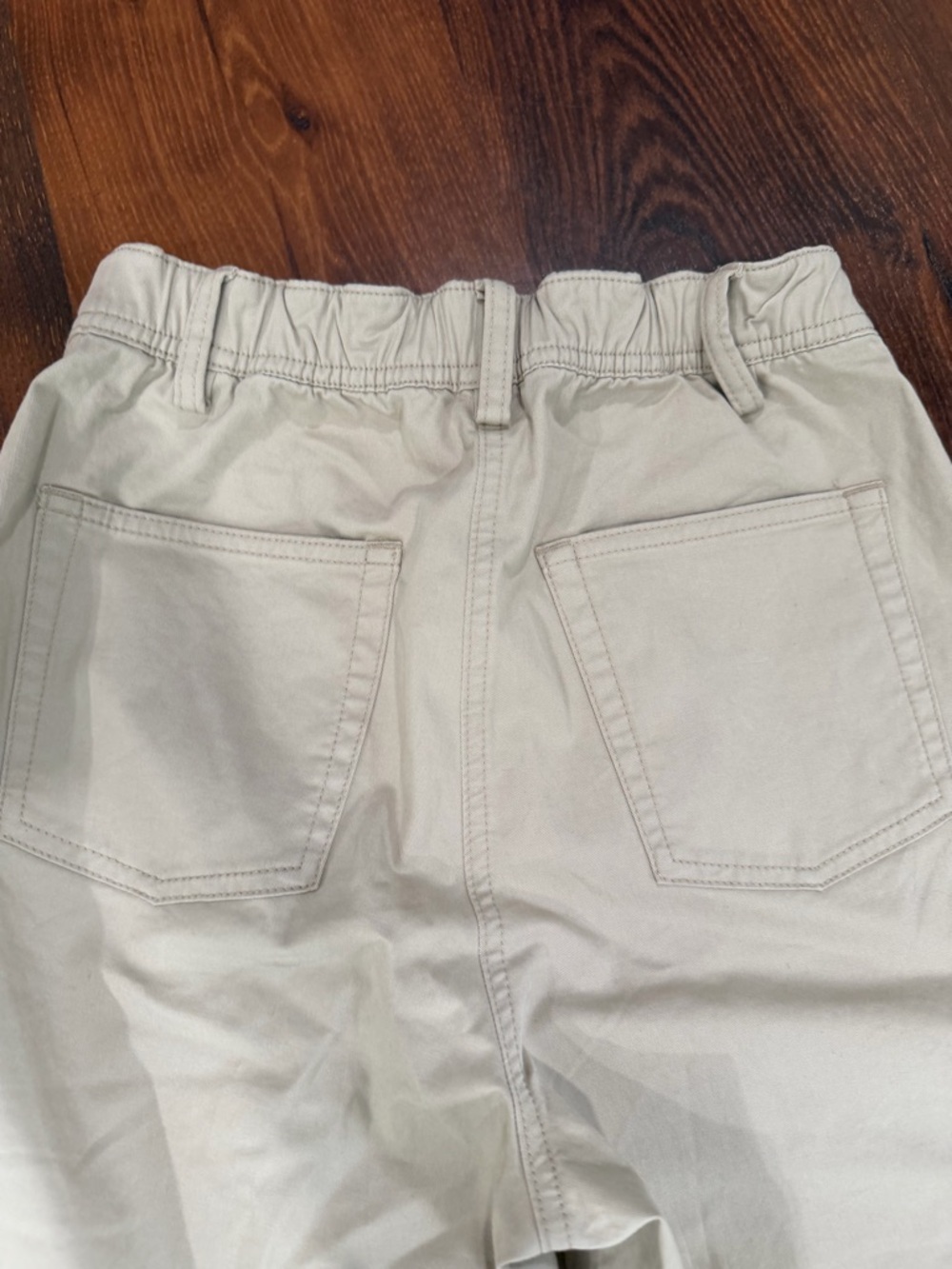 NWT Aritzia Wilfred Free Ascendant Pants Light Birch Cream Women Sz 2 Wide Leg - Picture 14 of 14